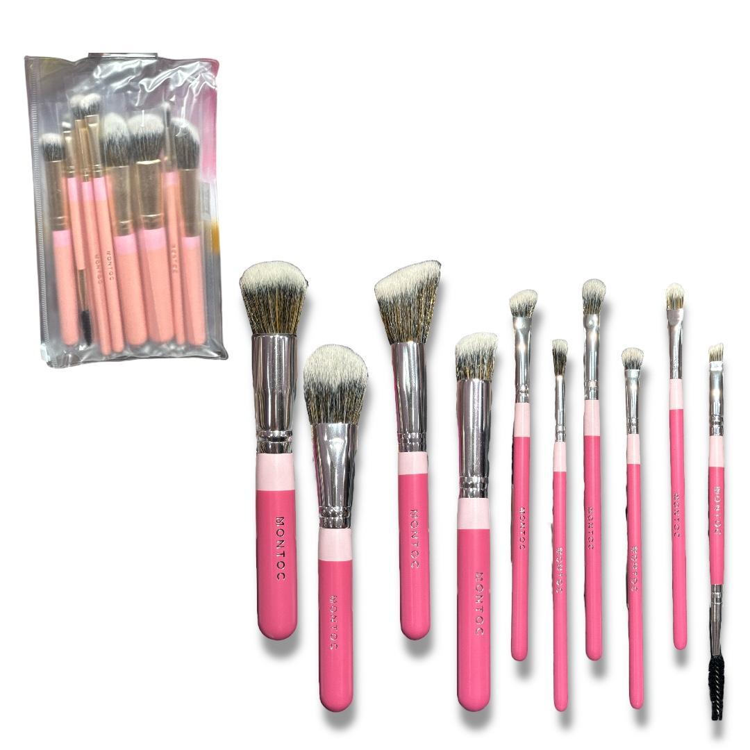 Kit De Brochas Fluffy x10 Montoc