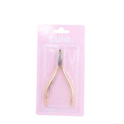 Alicate Mango Metálico Dorado Lula