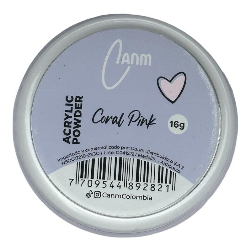 Acrylic Powder Coral Pink 16g
