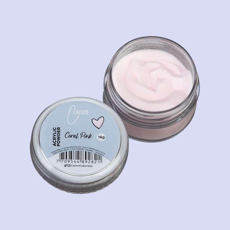 Acrylic Powder Coral Pink 16g
