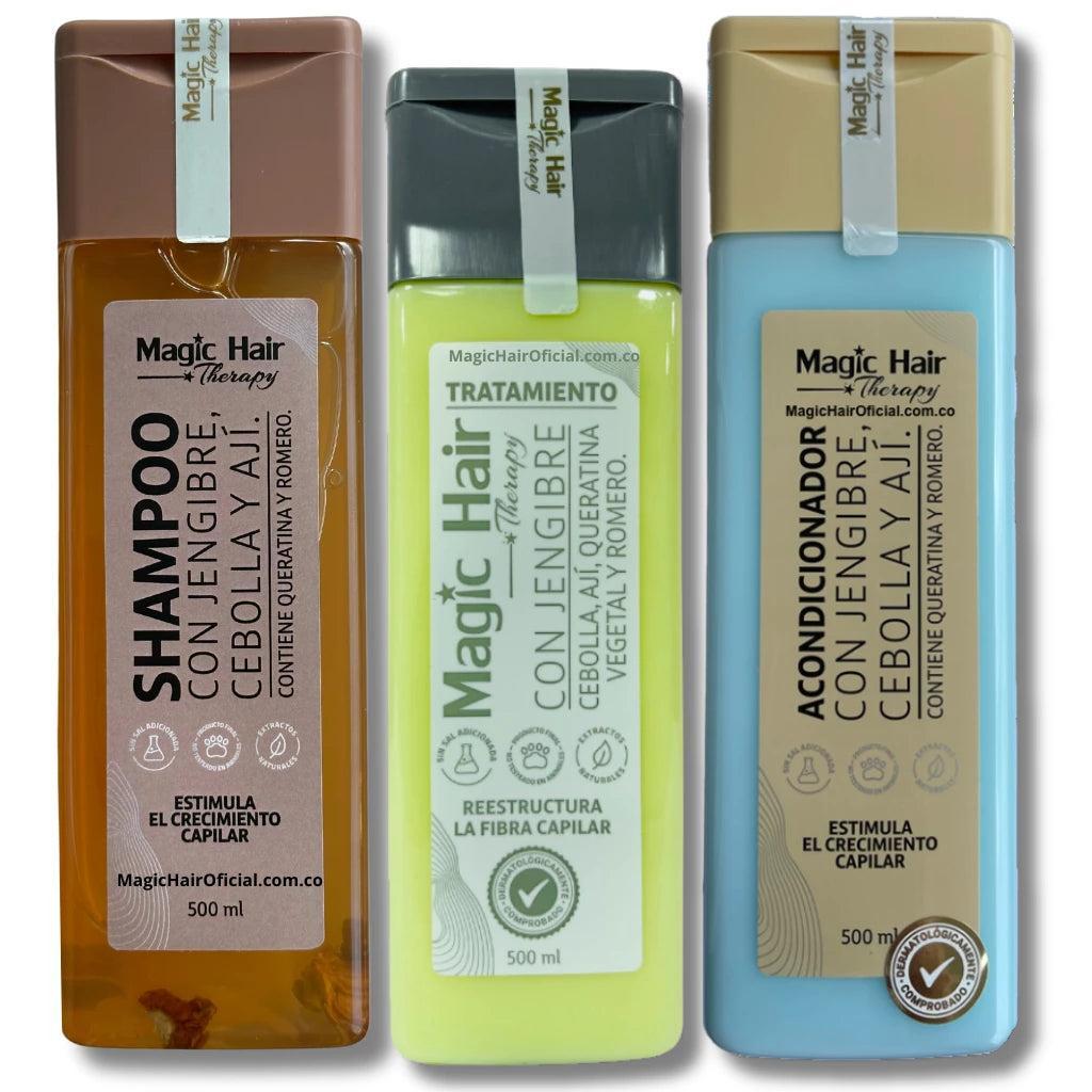 Tratamiento Cebolla, Jengibre y Ají x 500ml Magic Hair
