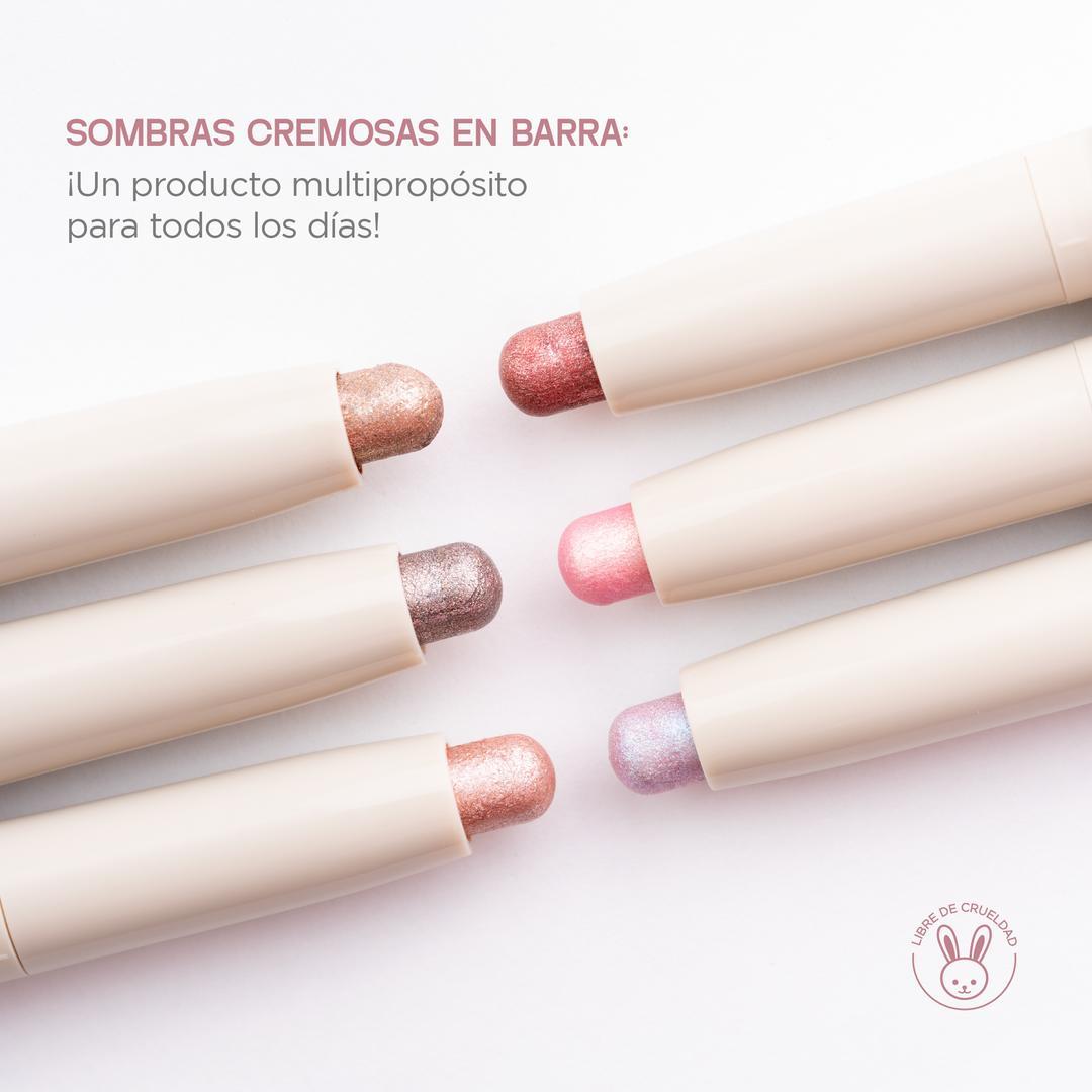 Sombra Cremosa en Barra Metallic Golden Atenea