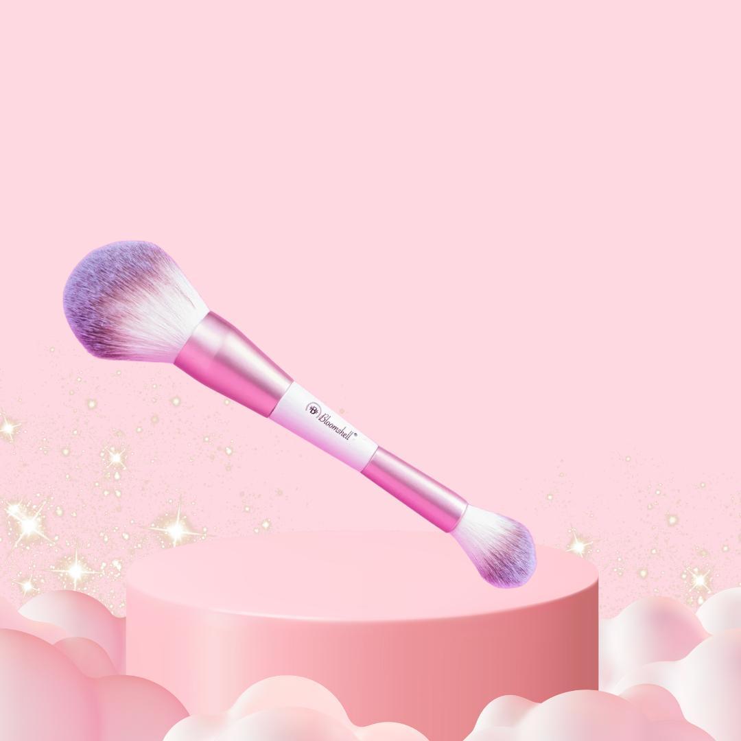 Bloom Brocha Polvo Suelto + Iluminador Bloomshell
