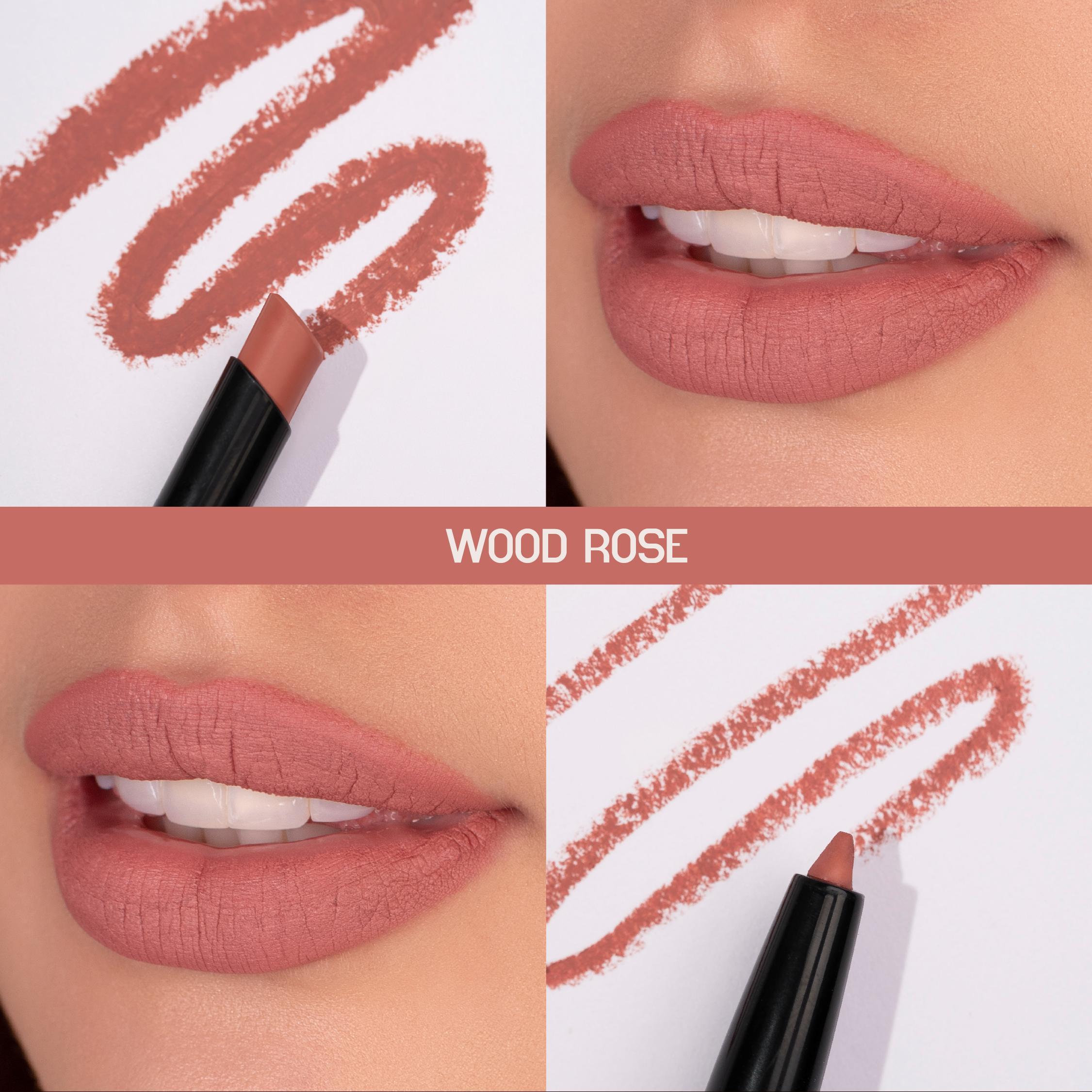 Lápiz Delineador + Labial 1st Scene Woodrose Atenea