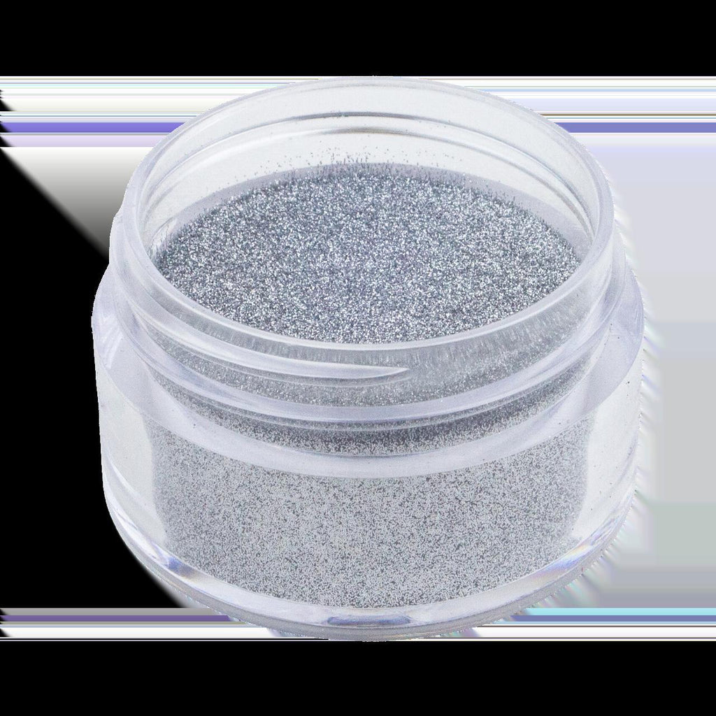 Micro Glitter Para Uñas Flash Silver Lula