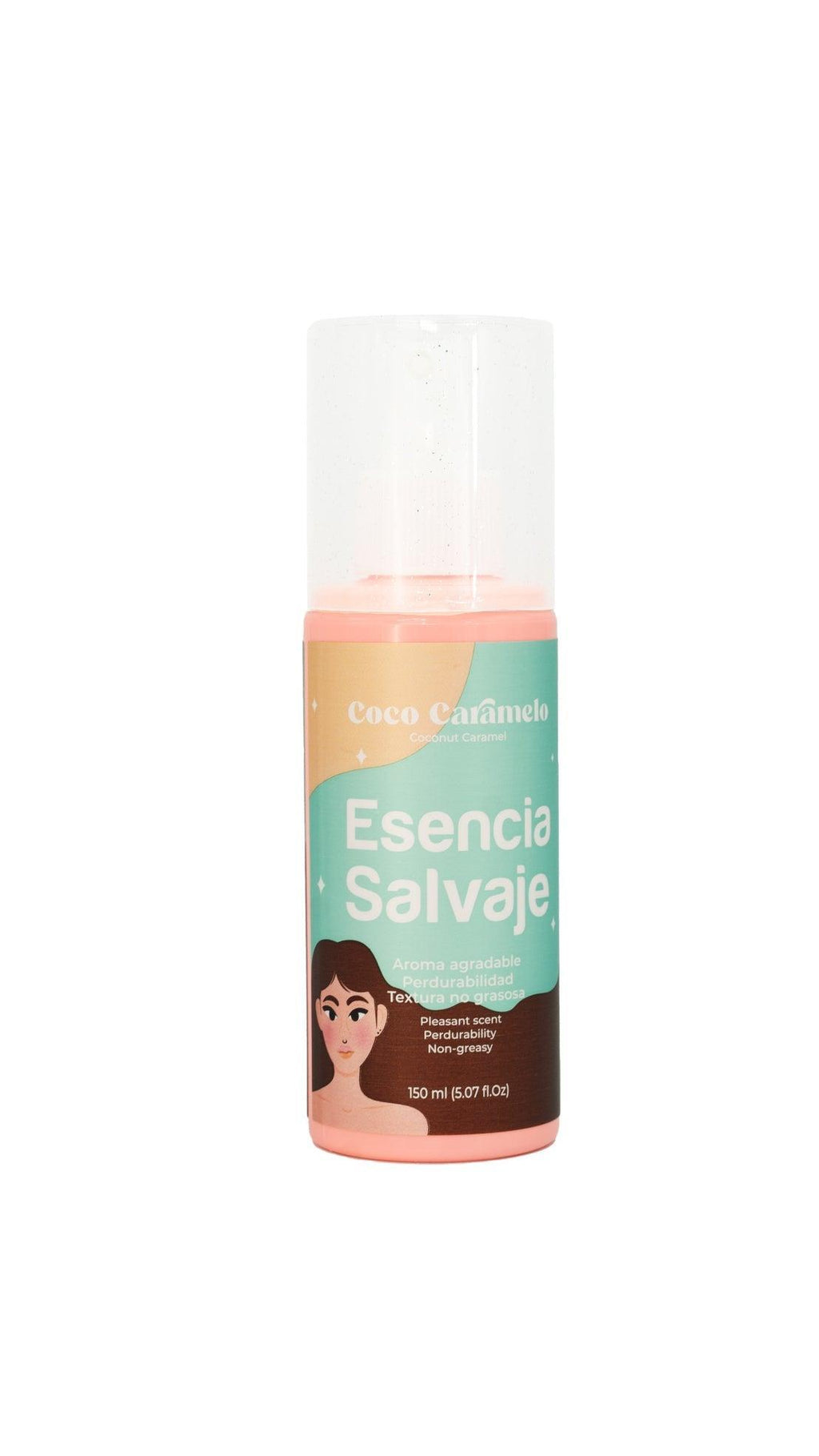 Perfume Capilar Coco Caramelo Esencia Salvaje