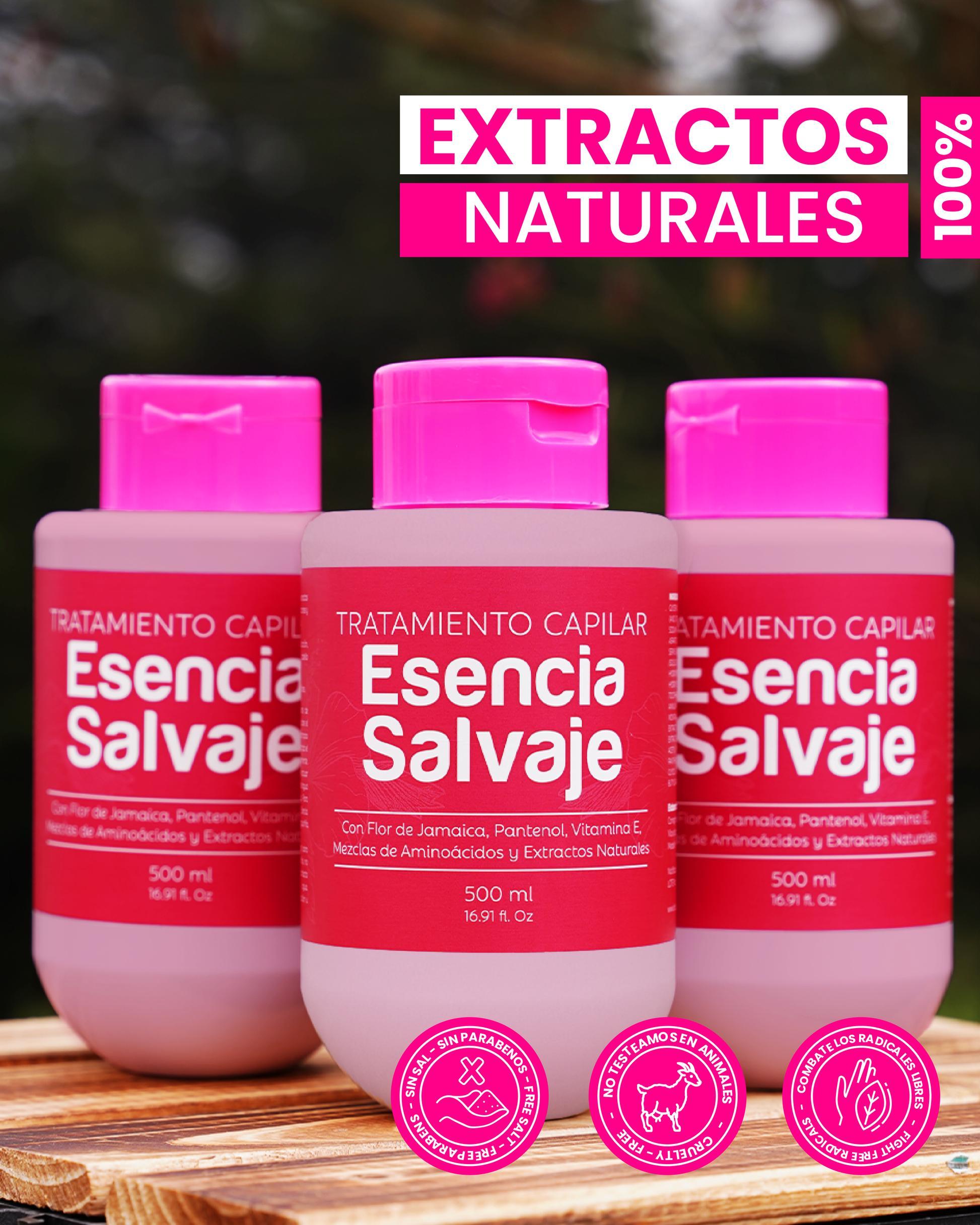 Tratamiento Flor de Jamaica Esencia Salvaje