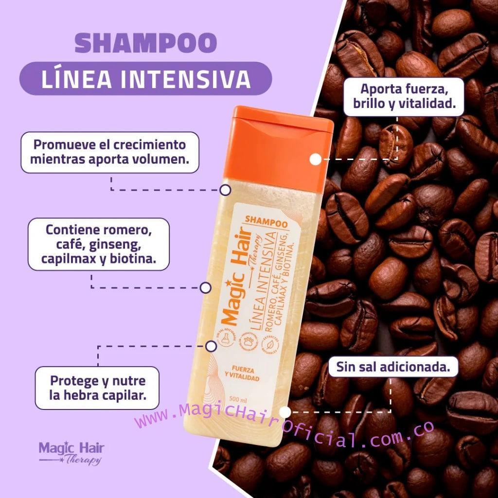 Shampoo Crecimiento Romero, Café 500ml Magic Hair