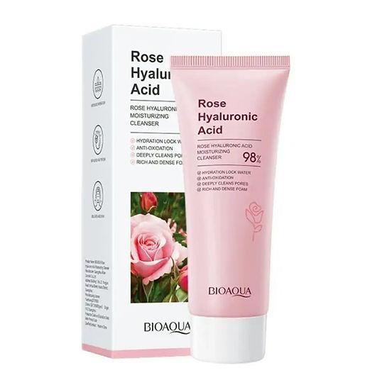 Limpiador Facial con Extractos de Rosas y Ácido Hialurónico Bioaqua