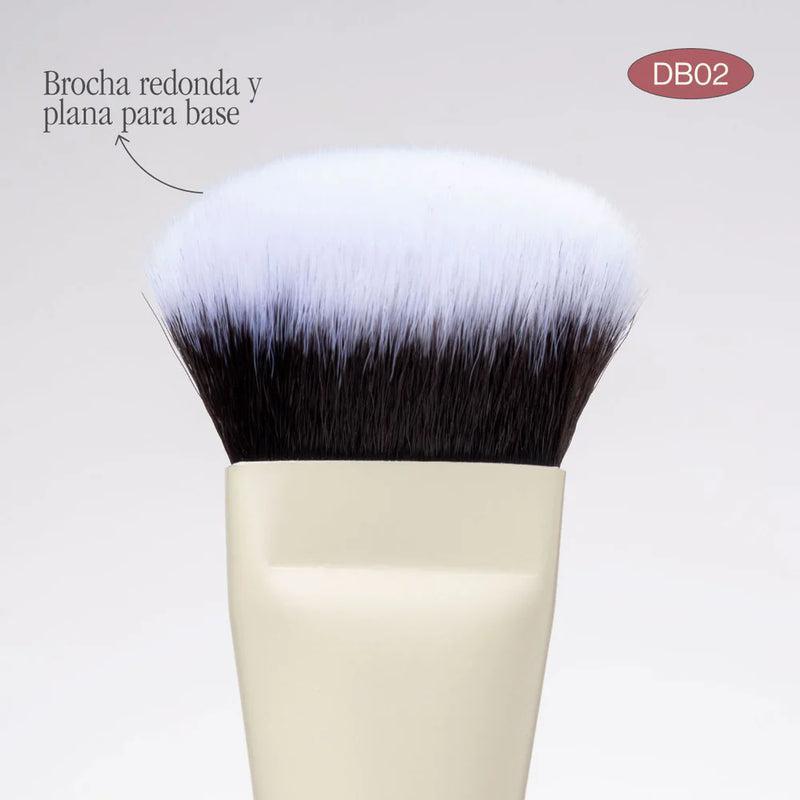 Duo Glam 2 Brochas Para Base/Productos En Crema Atenea