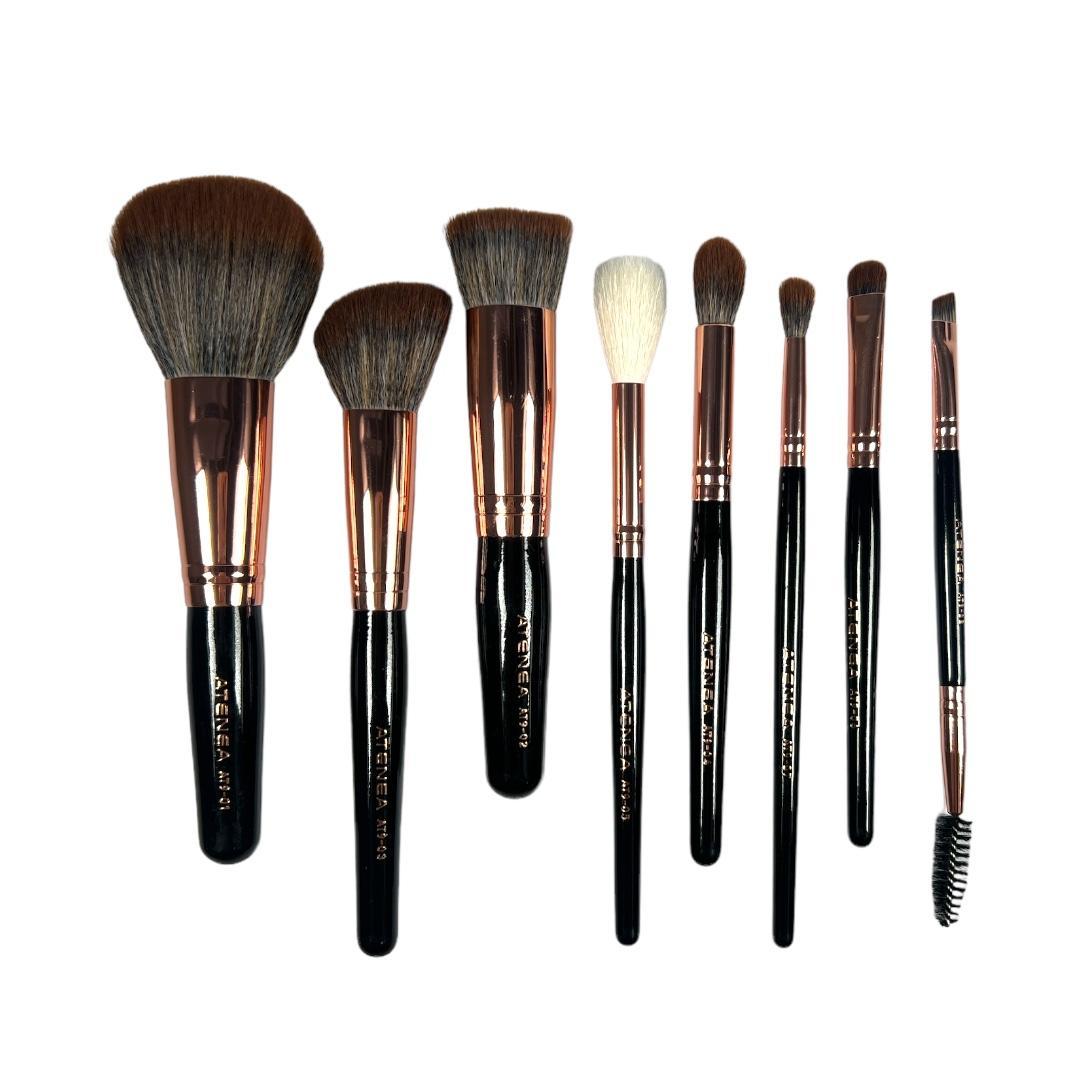 Kit De Brochas Mini Ojos Y Rostro 8pcs