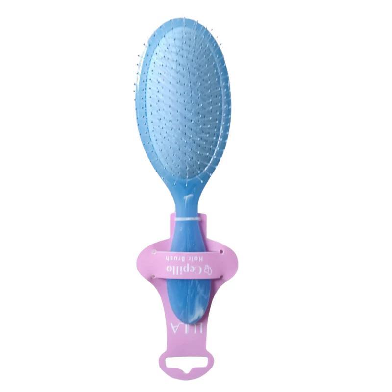 Cepillo Ovalado Azul Pequeño Lula