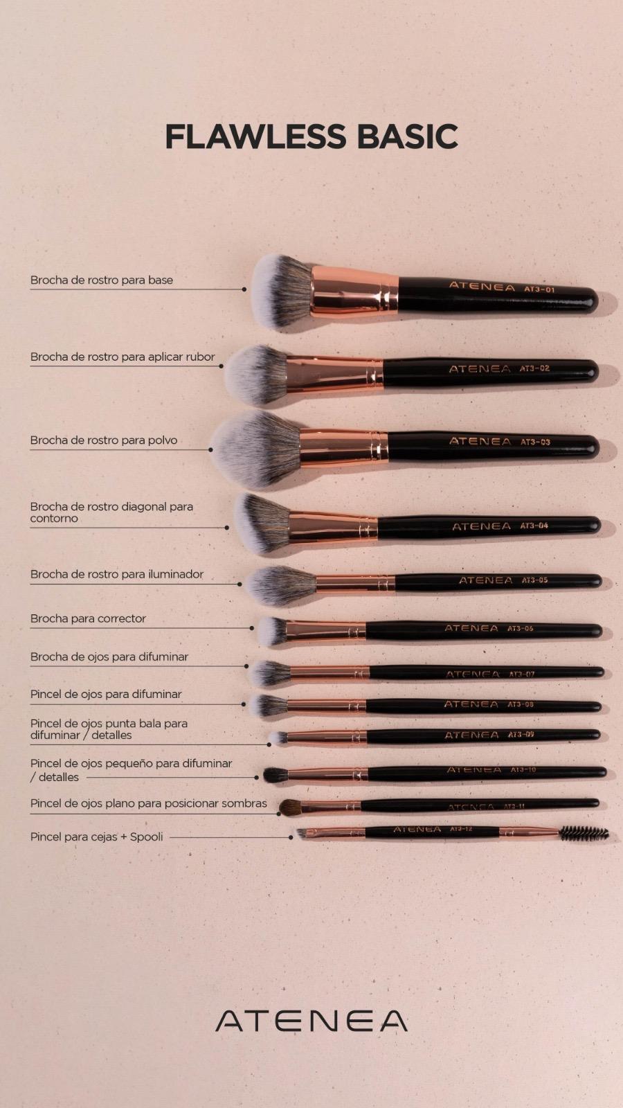 Kit de Brochas Atenea