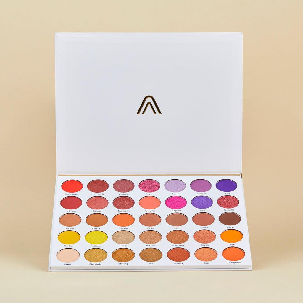Paleta de Sombras 35 Tonos Majestic Atenea