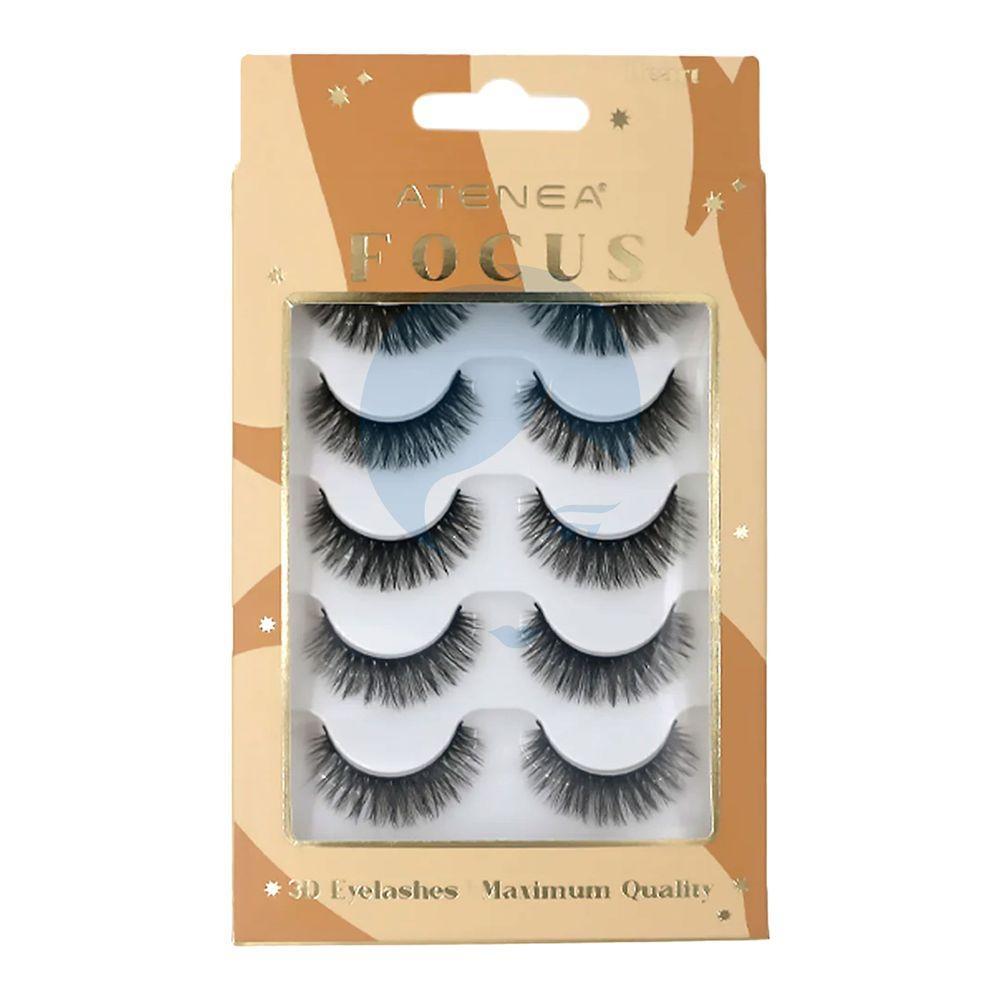 Pestañas Focus Heart 3D x5 Pares Atenea