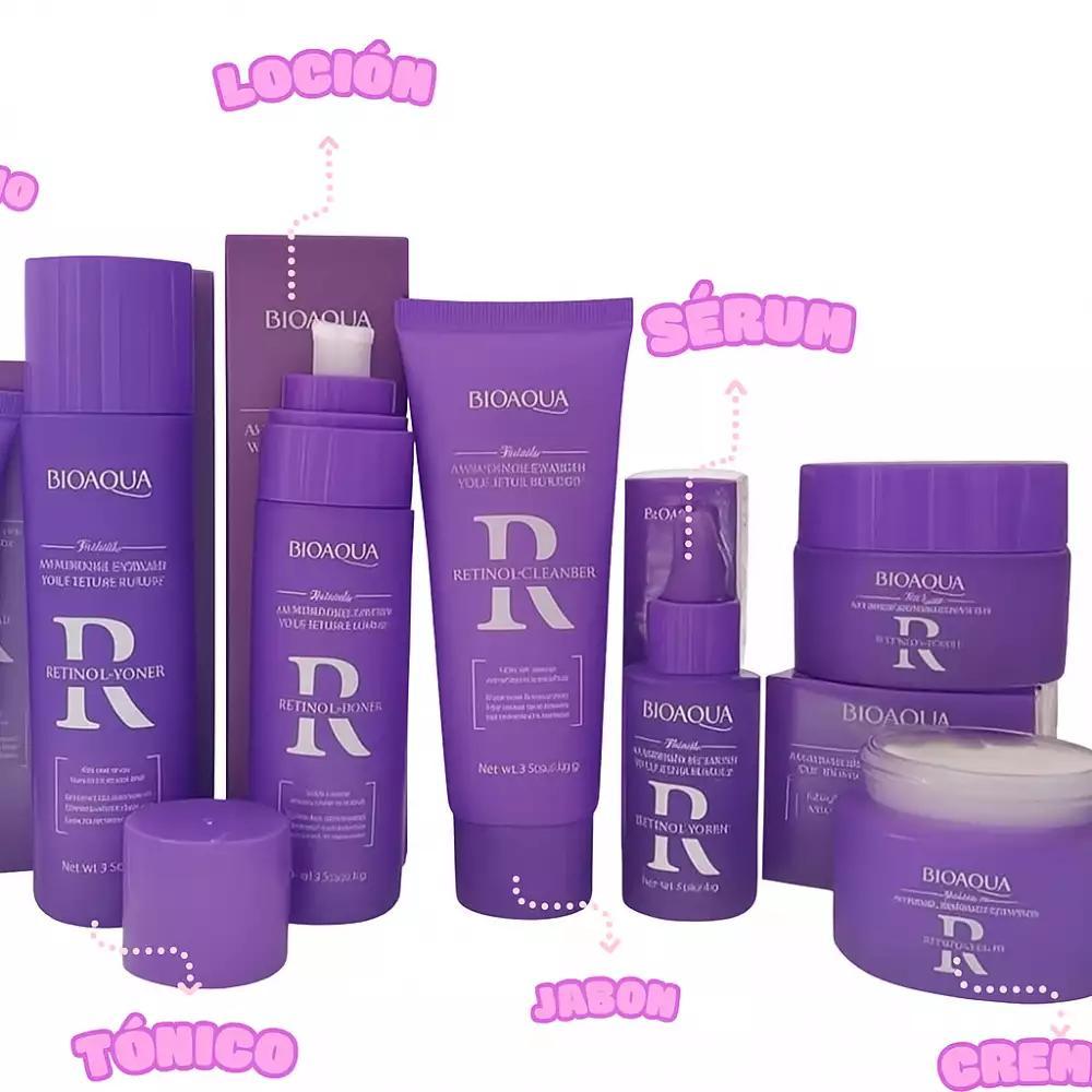 Kit De Skin Care Antienvejecimiento Retinol Bioaqua