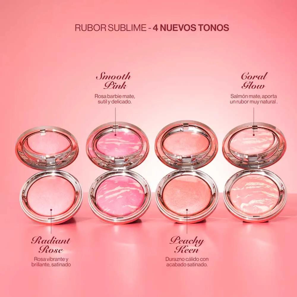 Rubor Nacarado Compacto Sublime Tono 4 Smooth Pink Atenea