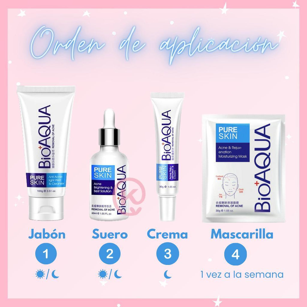 Crema Antiacne Pure Skin Bioaqua