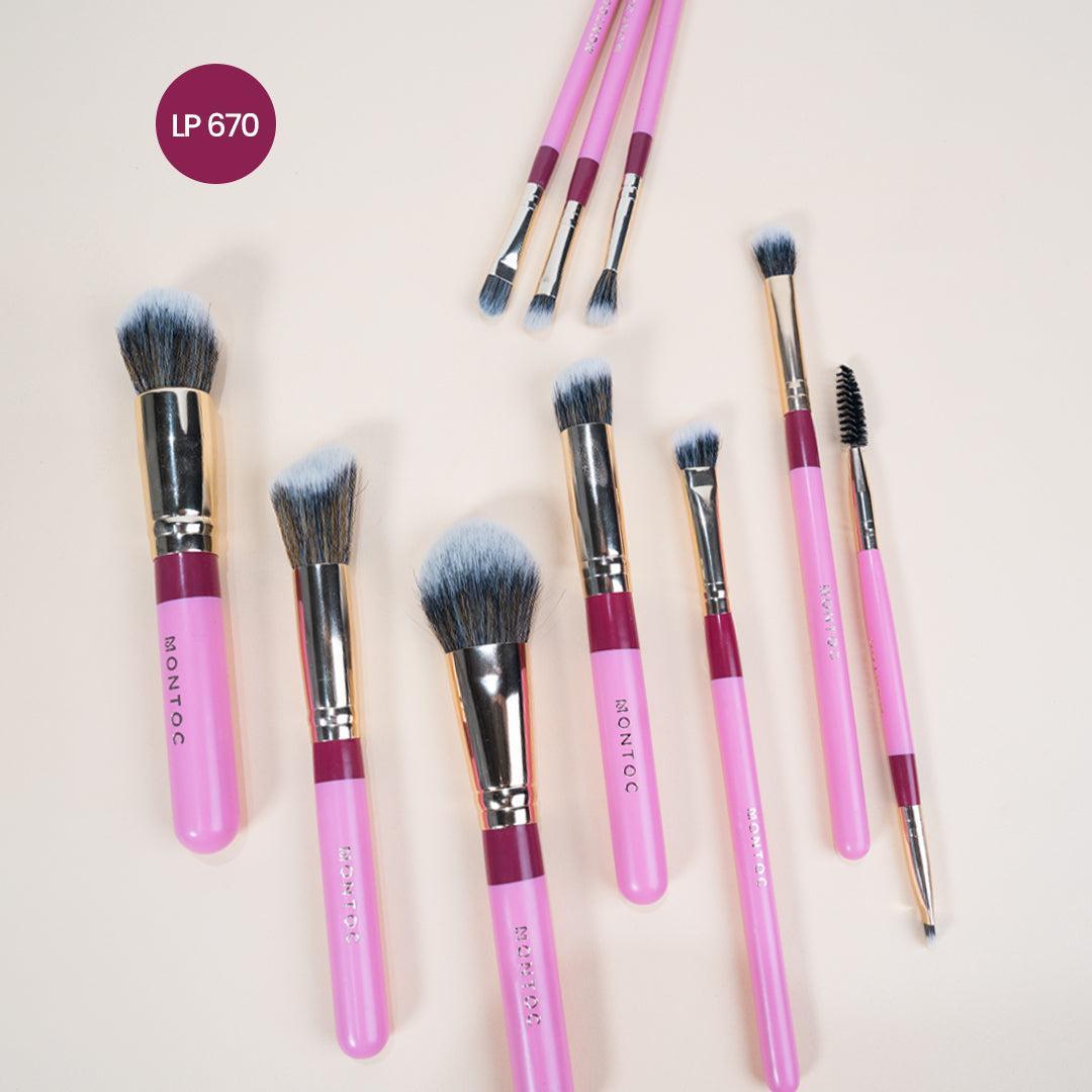 Kit De Brochas Fluffy x10 Montoc