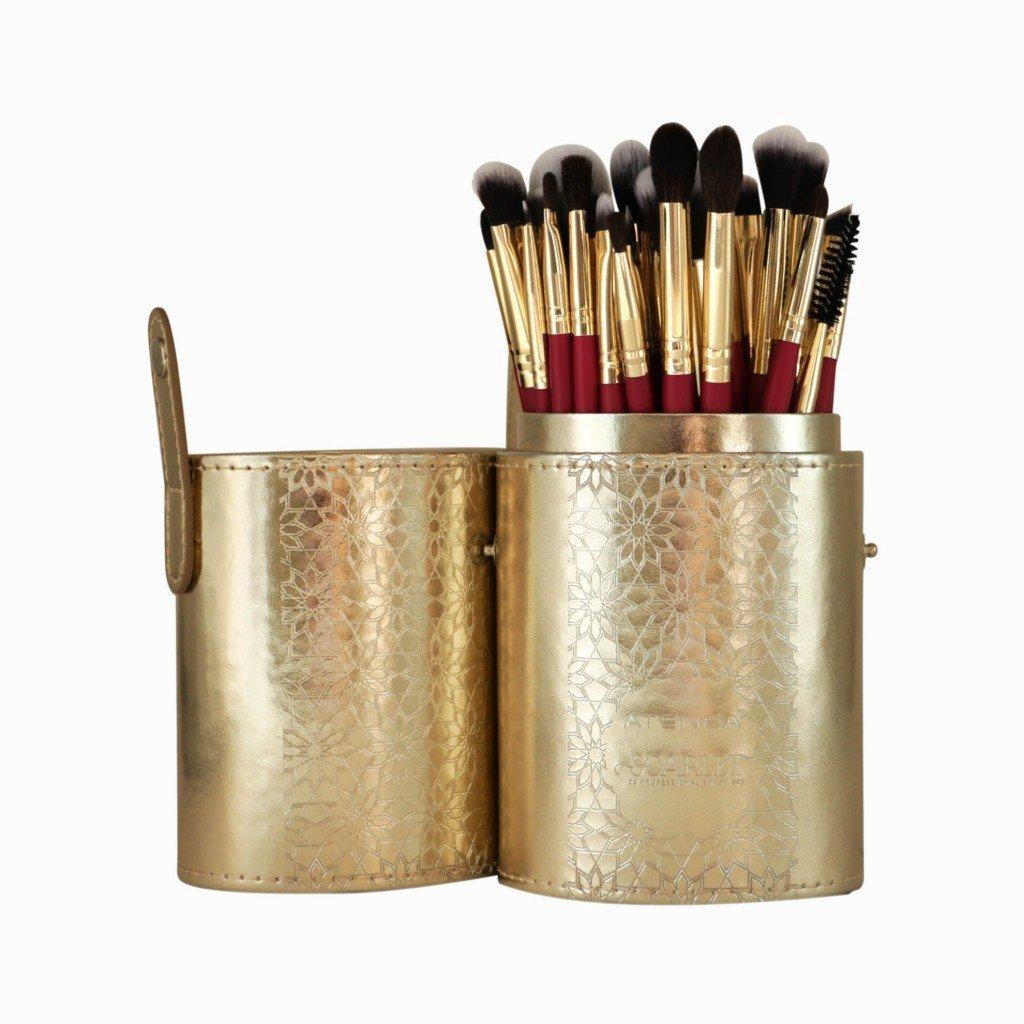 Kit de Brochas Ojos y Rostro 28 Pcs Atenea