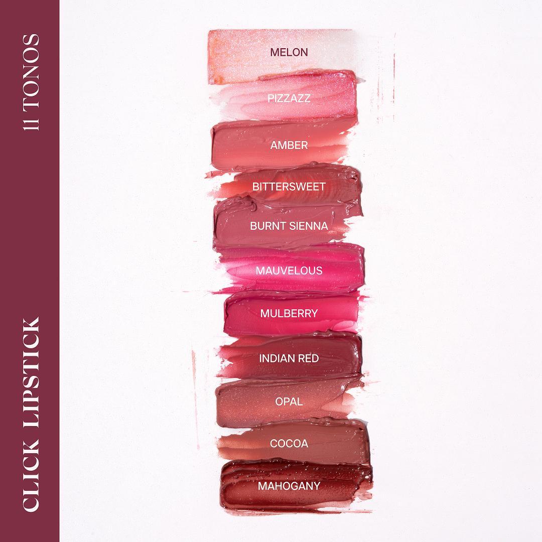 Lip Click Lipstick Mahogany Atenea