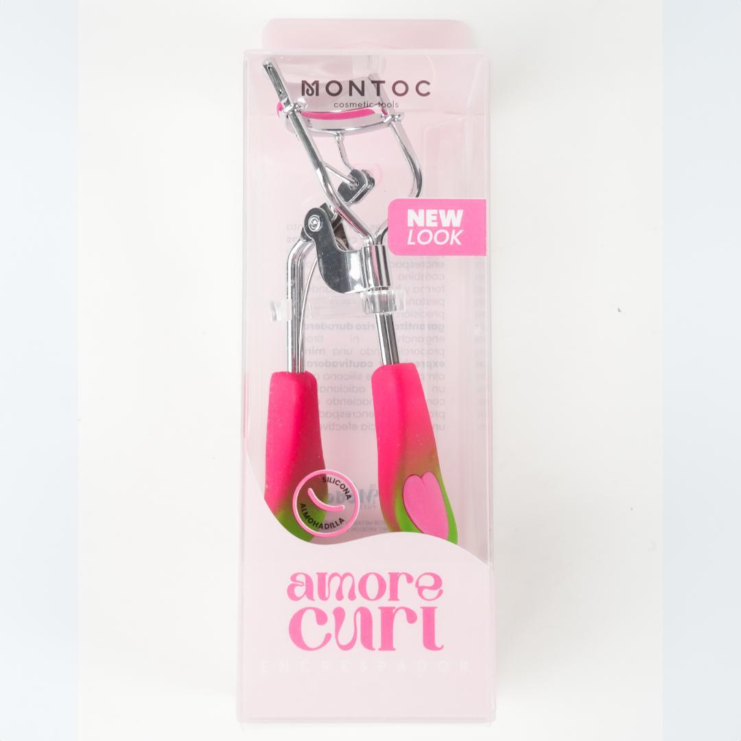 Encrespador Amore Curl Verde y Rosa Montoc