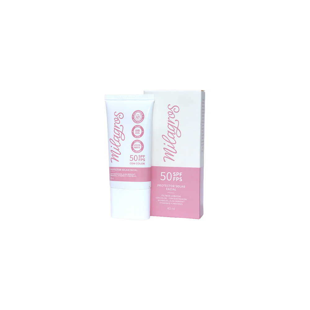 Bloqueador Milagros Con Color X 40ml