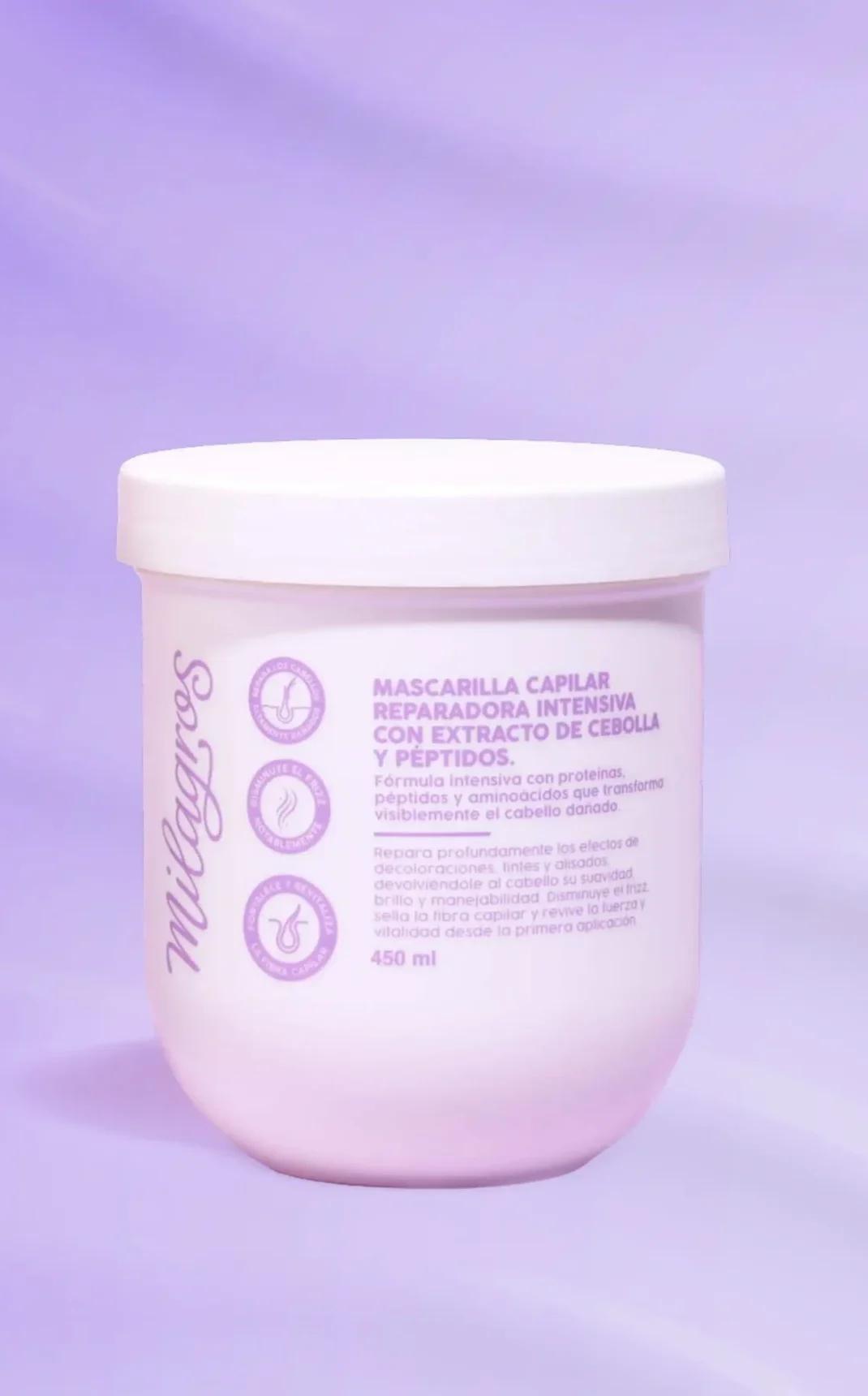 Mascarilla de Cebolla 450gr Milagros