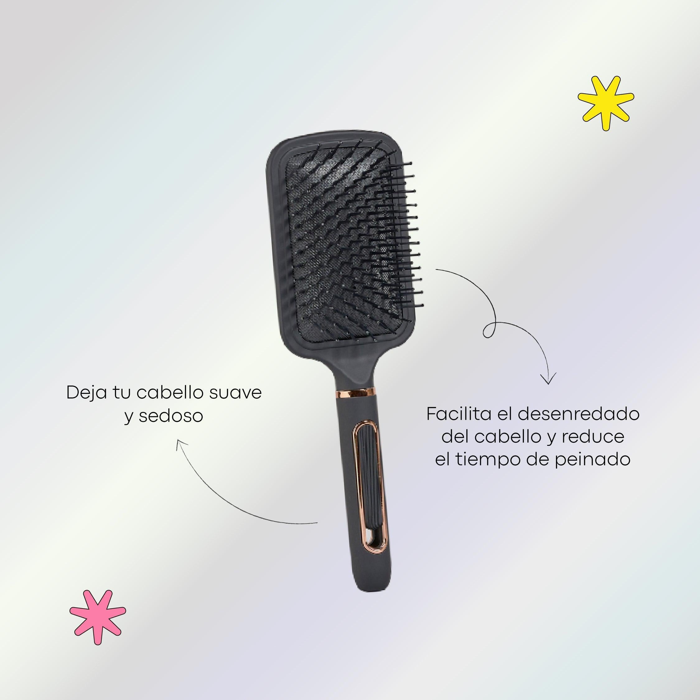 Cepillo Hair Brush Lula - Black
