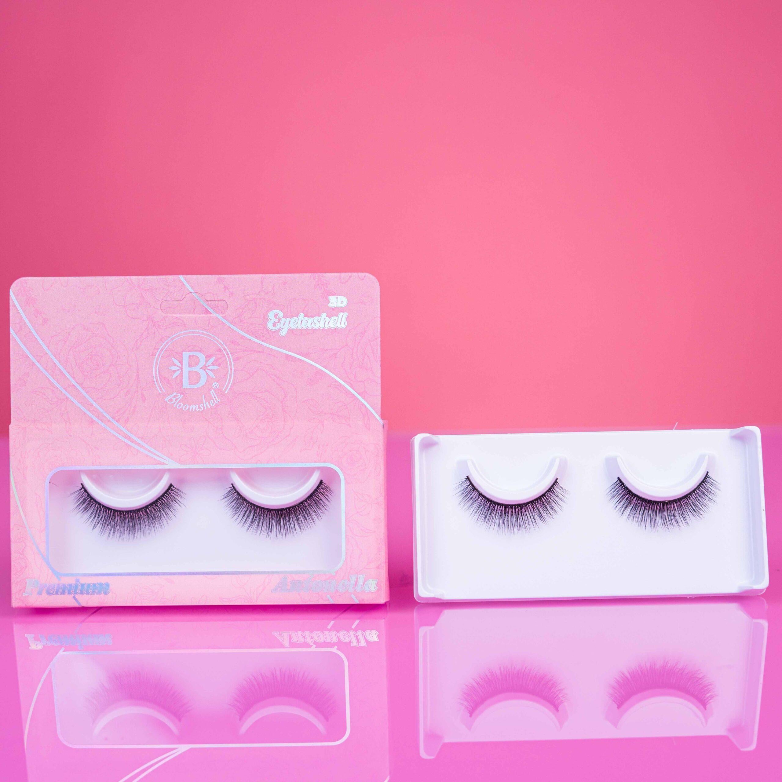 Eyelashell Premium Pestañas Antonella Bloomshell