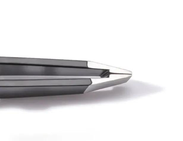 Depilador Punta Inclinada Negro Atenea