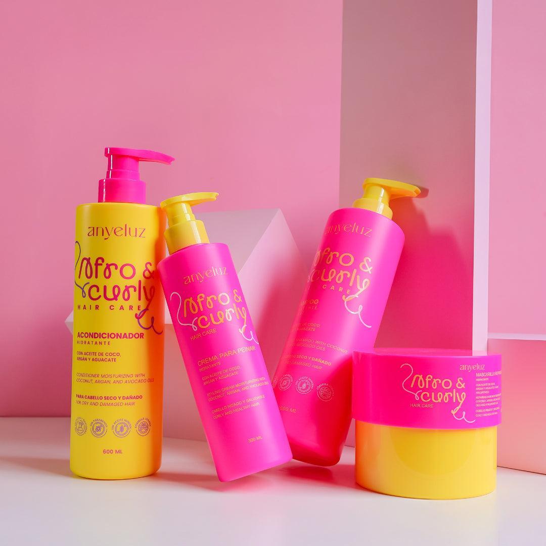 Crema de Peinar Afro y Curly Hidratante 300 ml Anyeluz