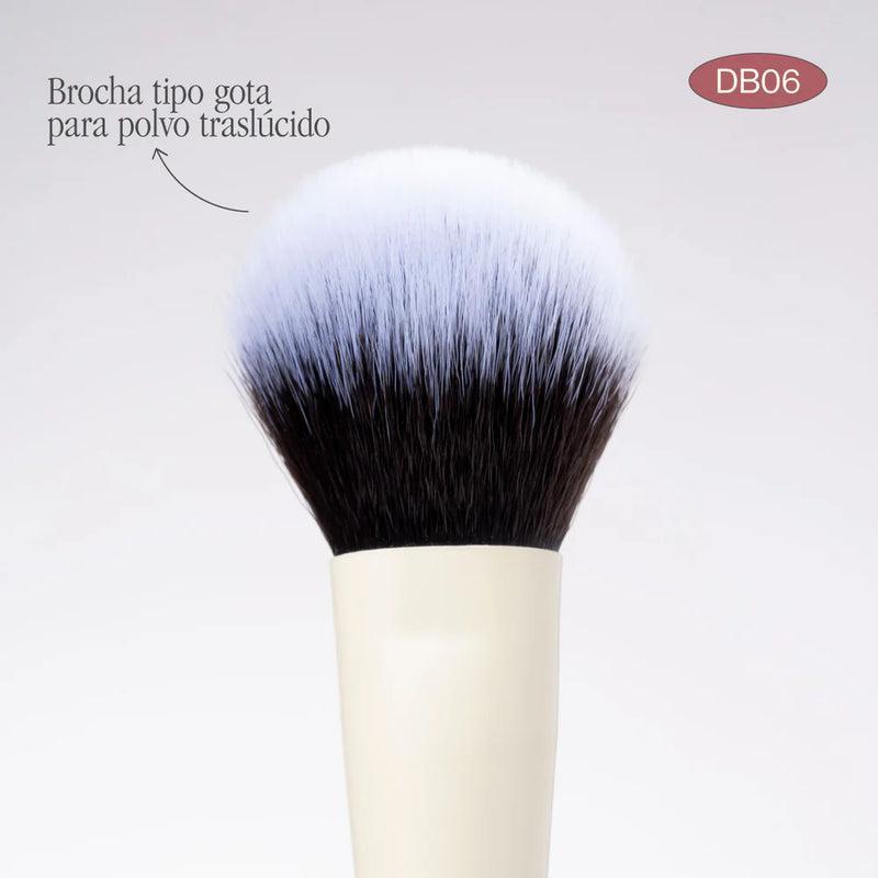 Duo Glam Brocha para Iluminador/Polvo Suelto Atenea