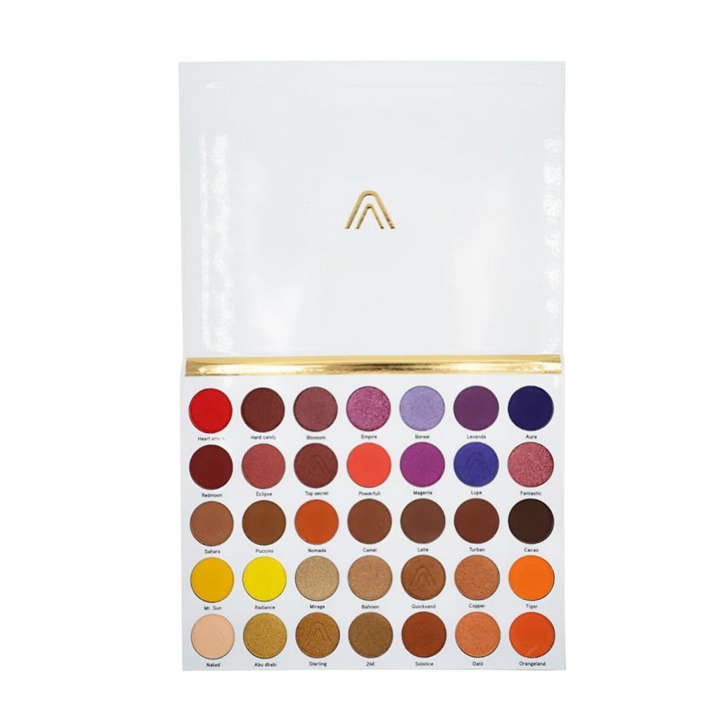 Paleta de Sombras 35 Tonos Majestic Atenea