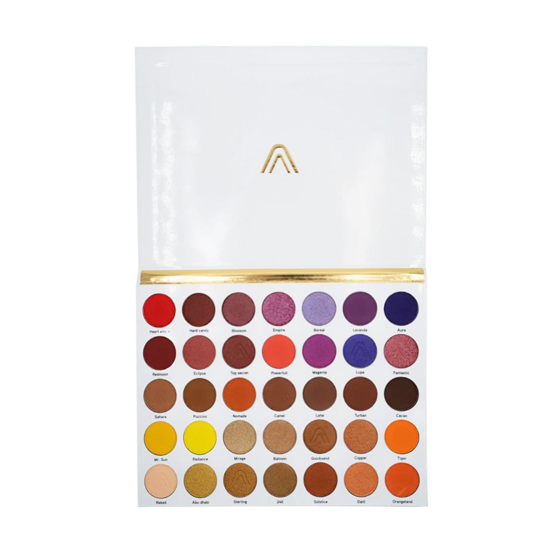 Paleta de Sombras 35 Tonos Majestic Atenea