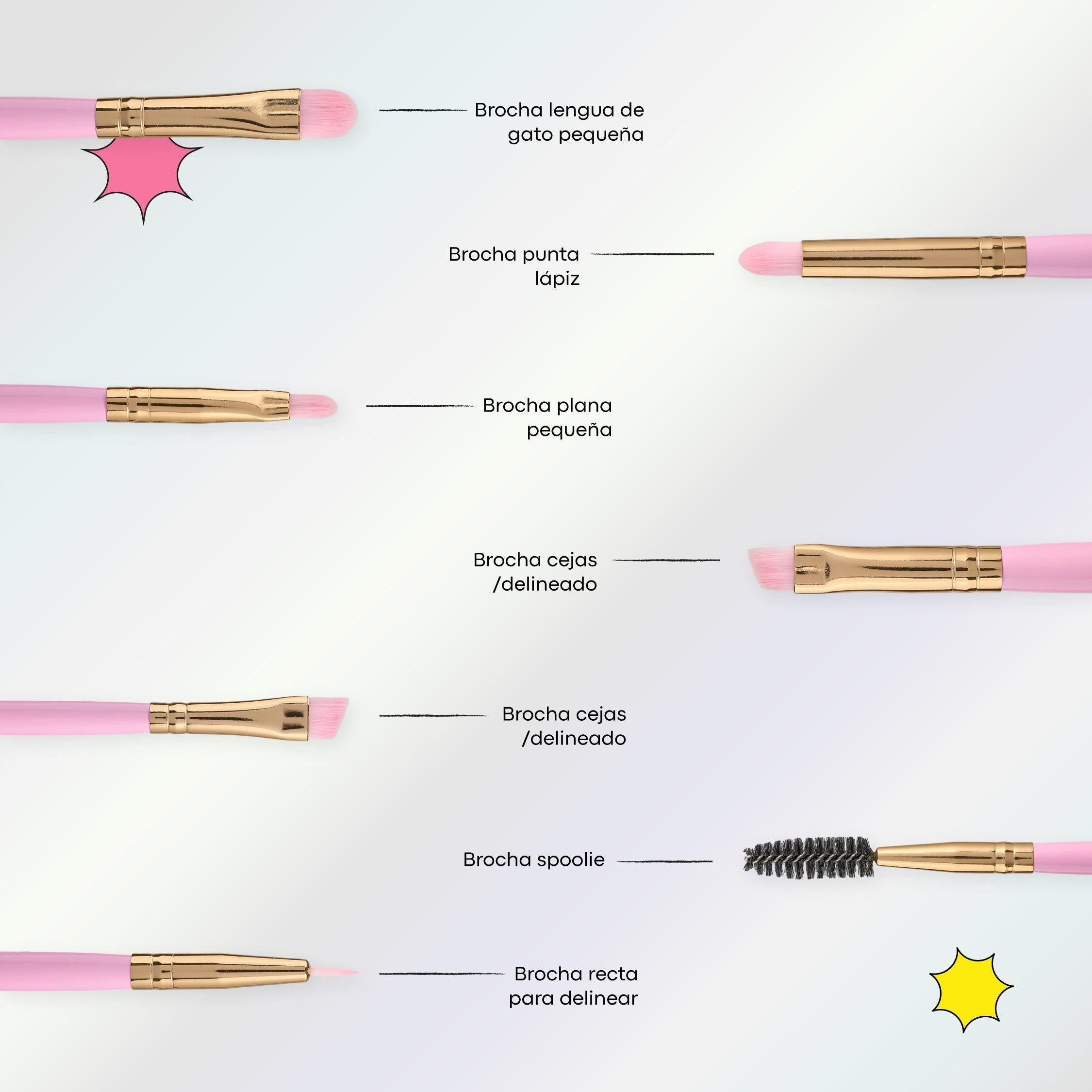 Kit de Brochas Candy Lula x 30 Pcs