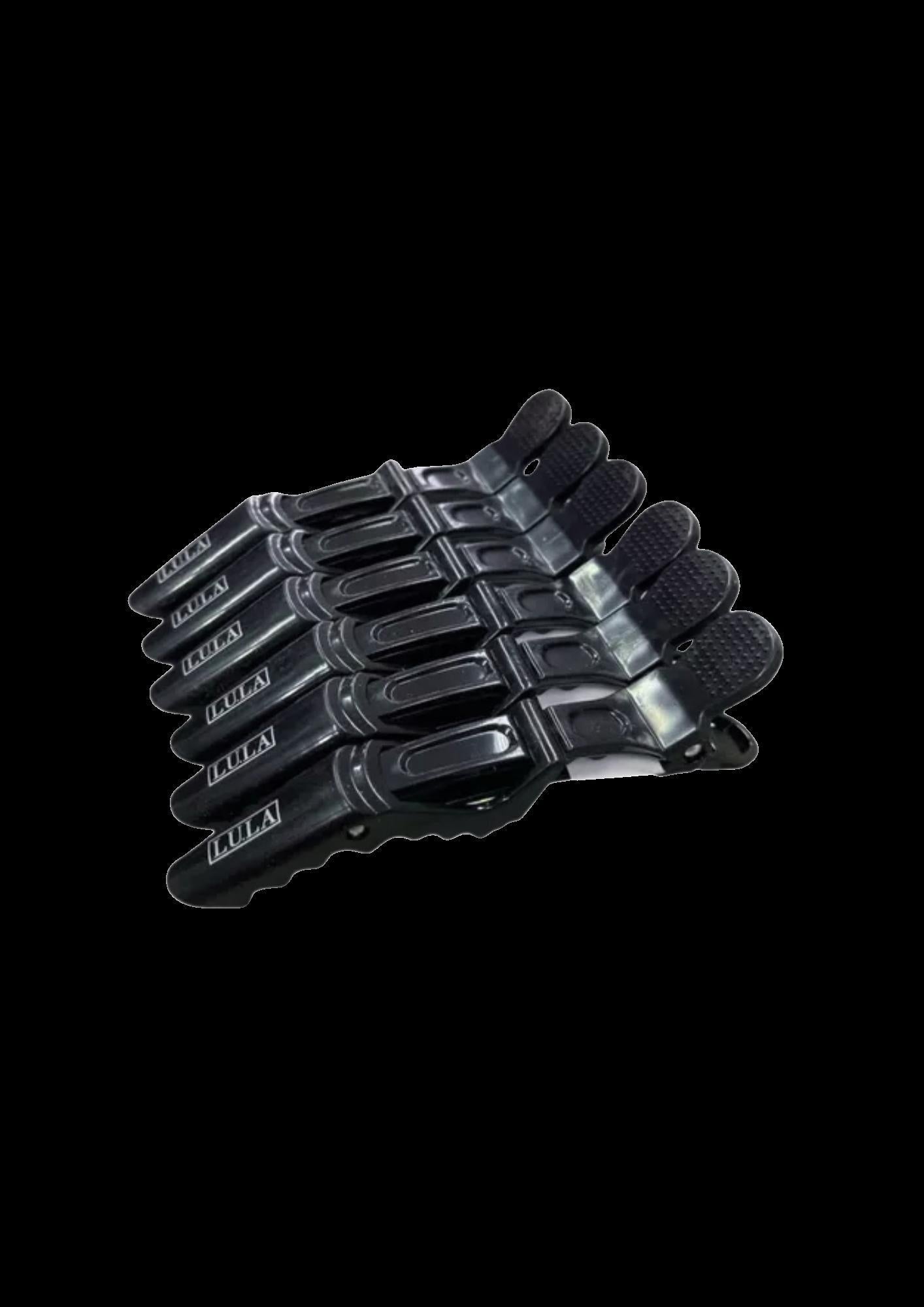 Pinza Cocodrilo Negra Lula