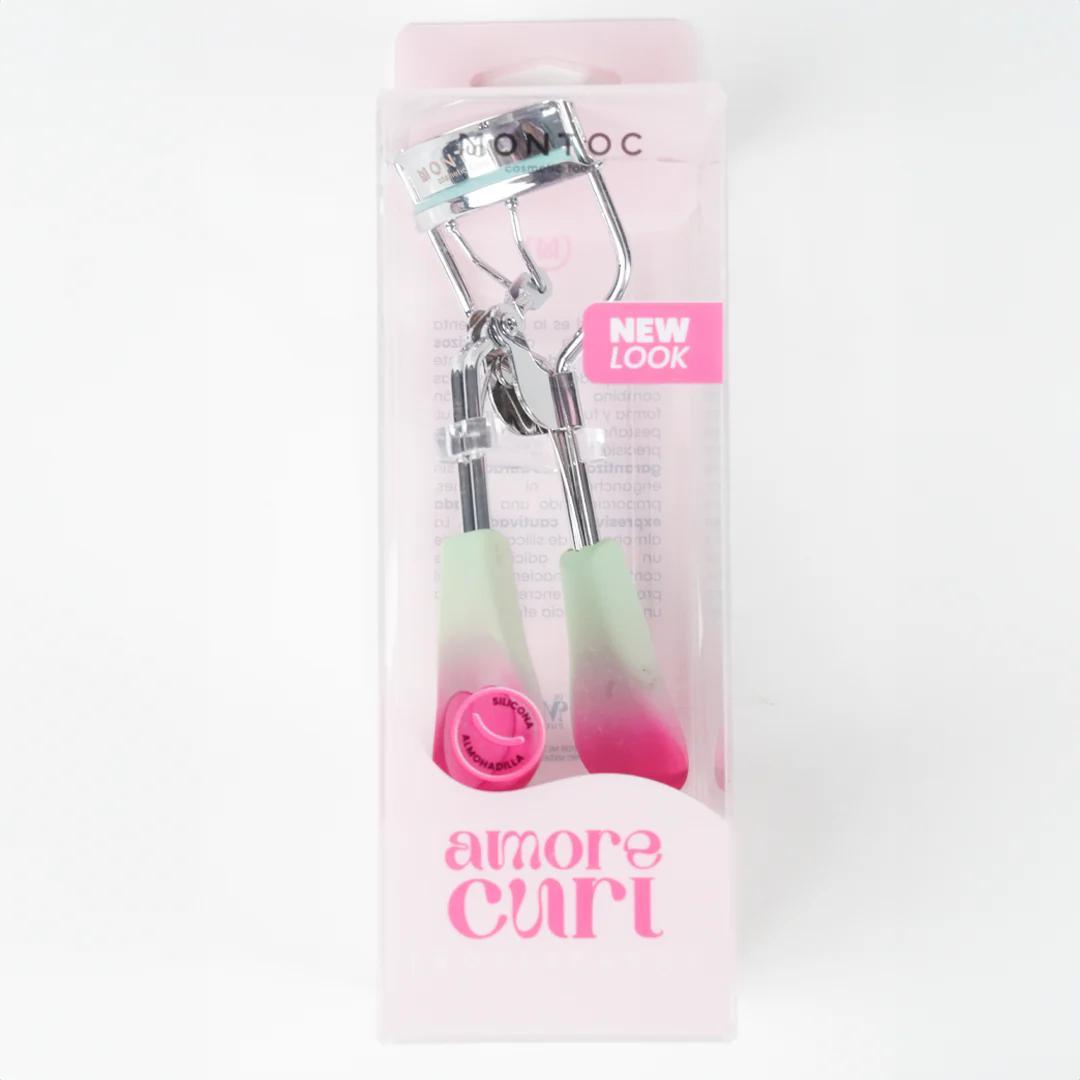 Encrespador Amore Curl Verde y Rosa Montoc