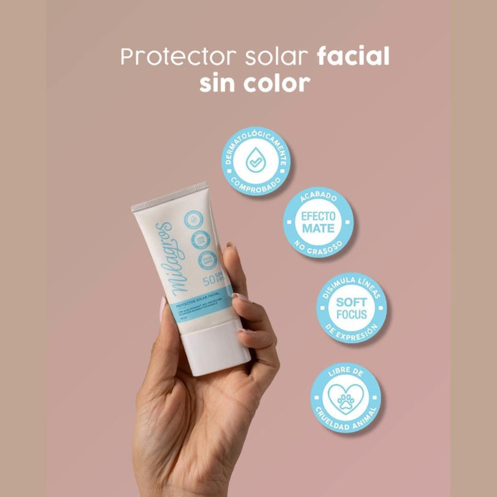 Bloqueador Milagros Sin Color 40ml