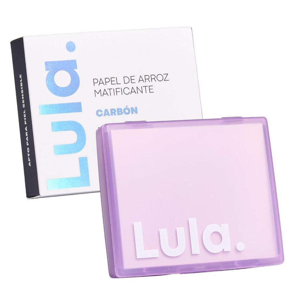 Papel de Arroz Matificante Carbón Lula