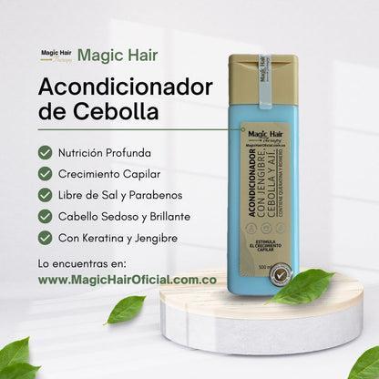 Acondicionador Cebolla, Jengibre y Ají x 500ml Magic Hair