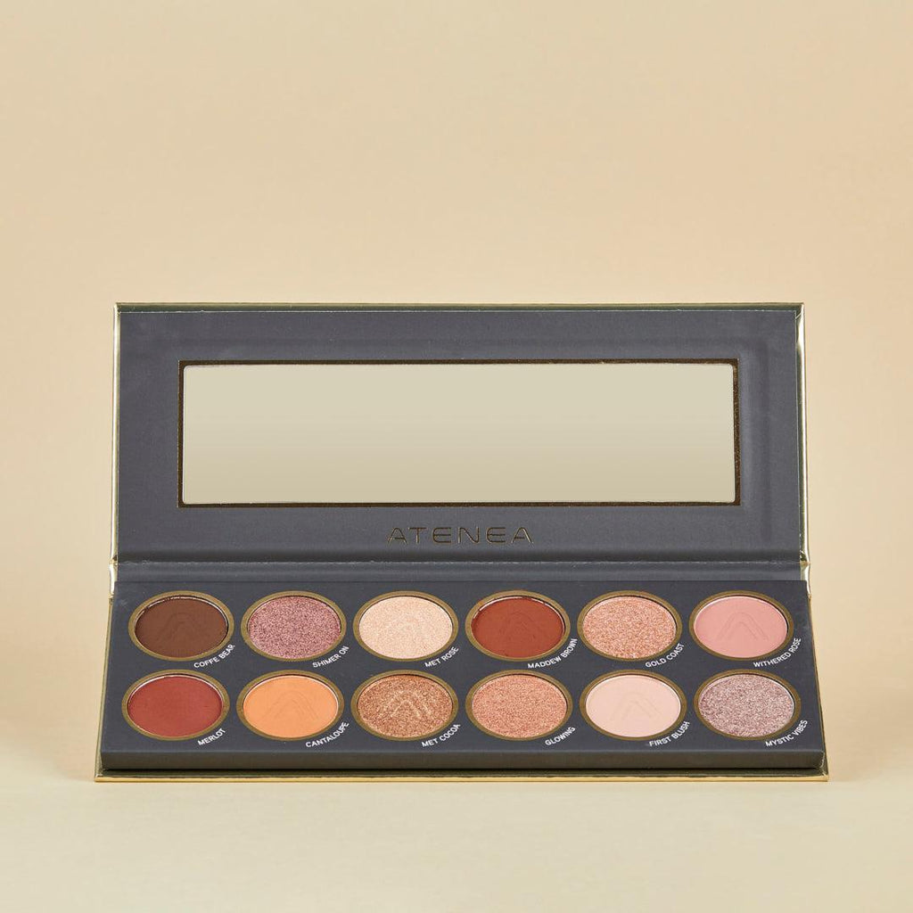 Paleta de Sombras 12 Tonos 1st First Atenea