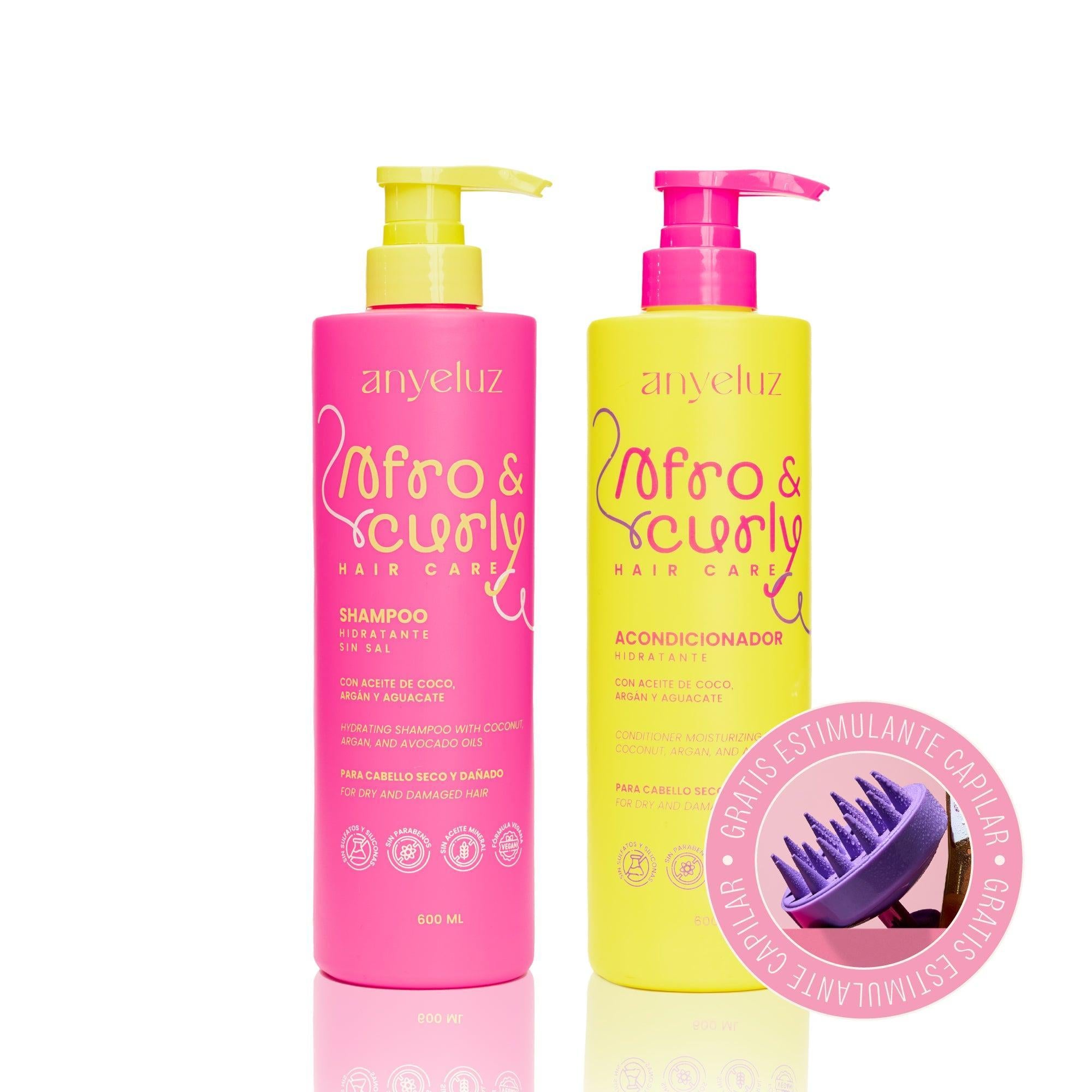 Acondicionador Afro y Curly Hidratante x 300 ml Anyeluz