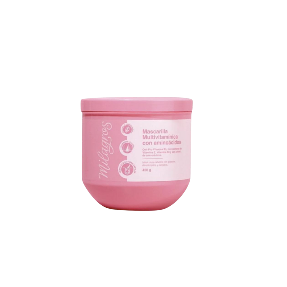 Mascarilla Multivitamínica Con Aminoácidos Milagros
