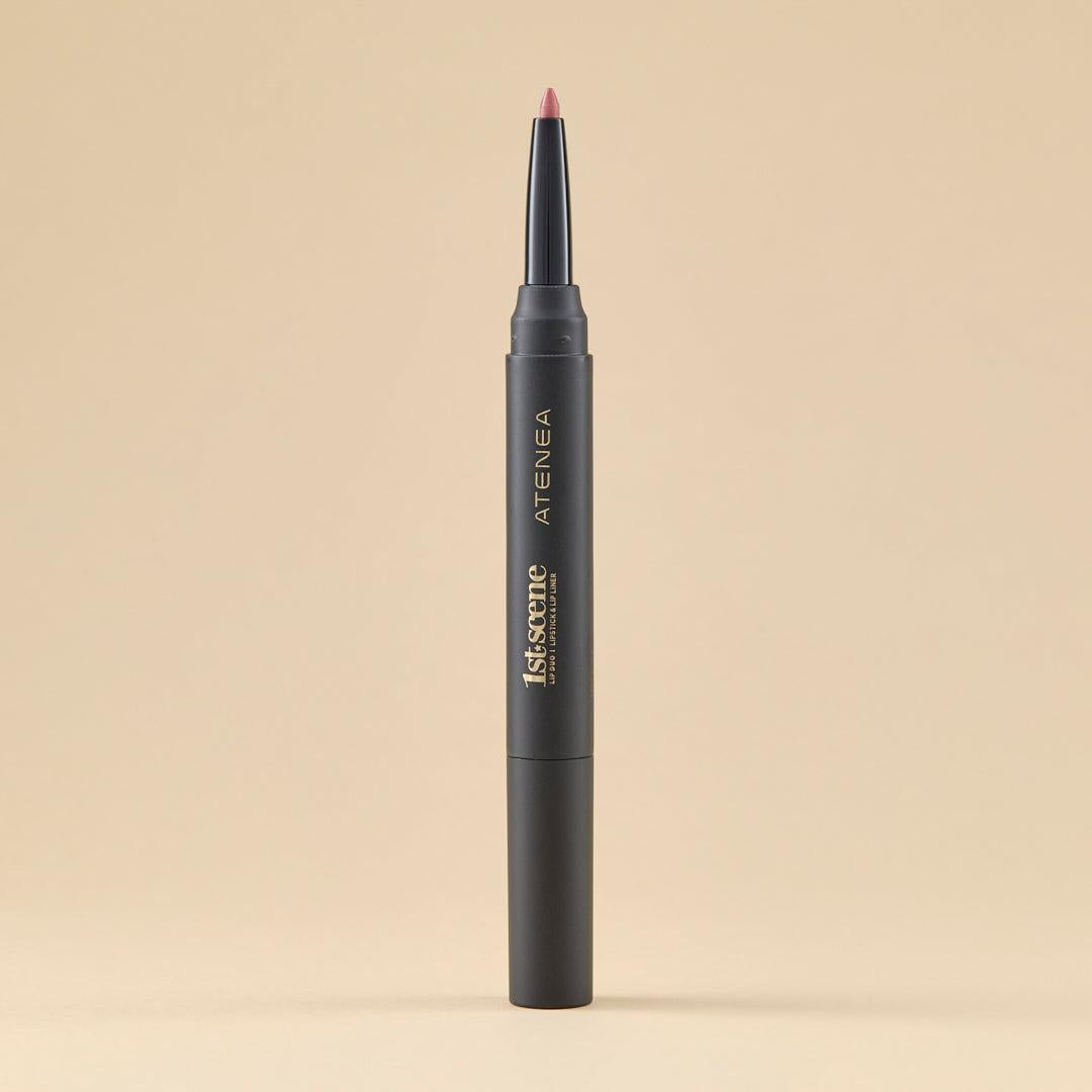 Lápiz Delineador + Labial 1st Scene Woodrose Atenea