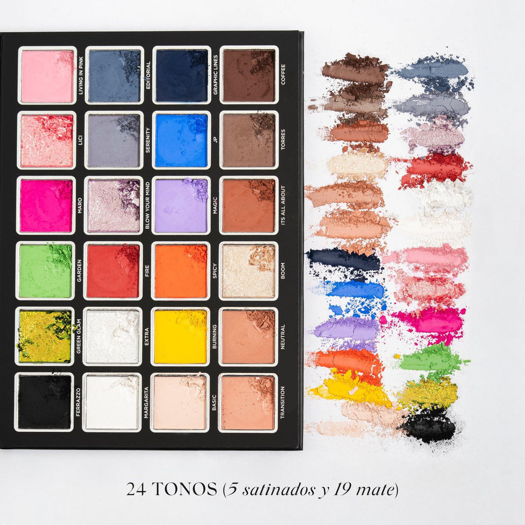 Paleta de Sombras de Ojos Ferrazo Atenea