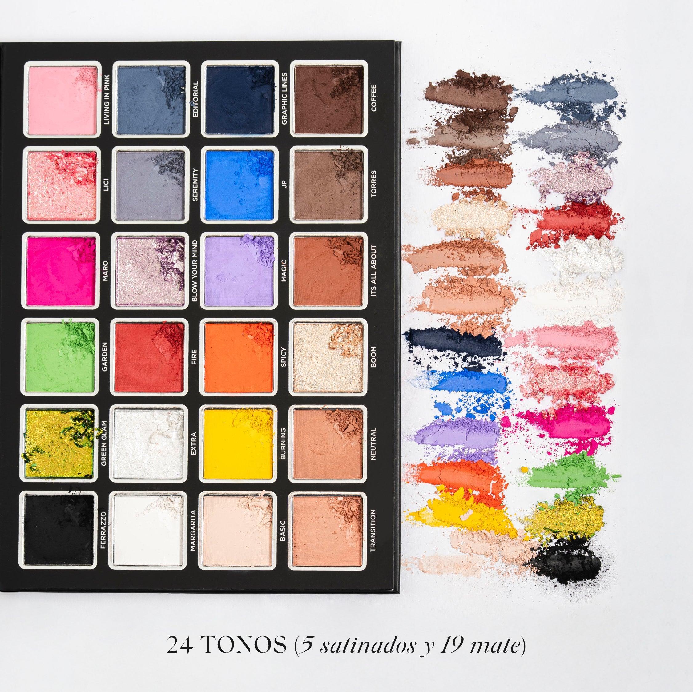 Paleta de Sombras de Ojos Ferrazo Atenea