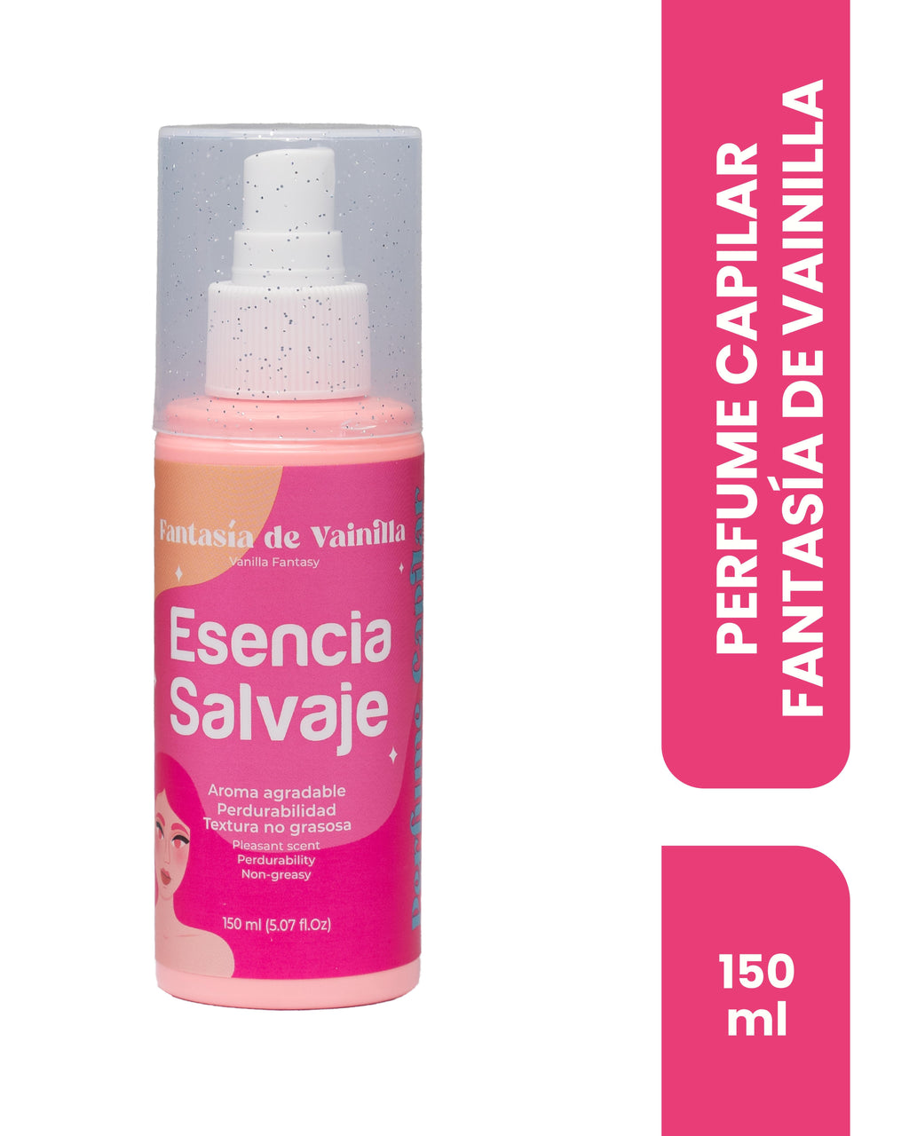 Perfume Capilar Fantasía de Vainilla Esencia Salvaje