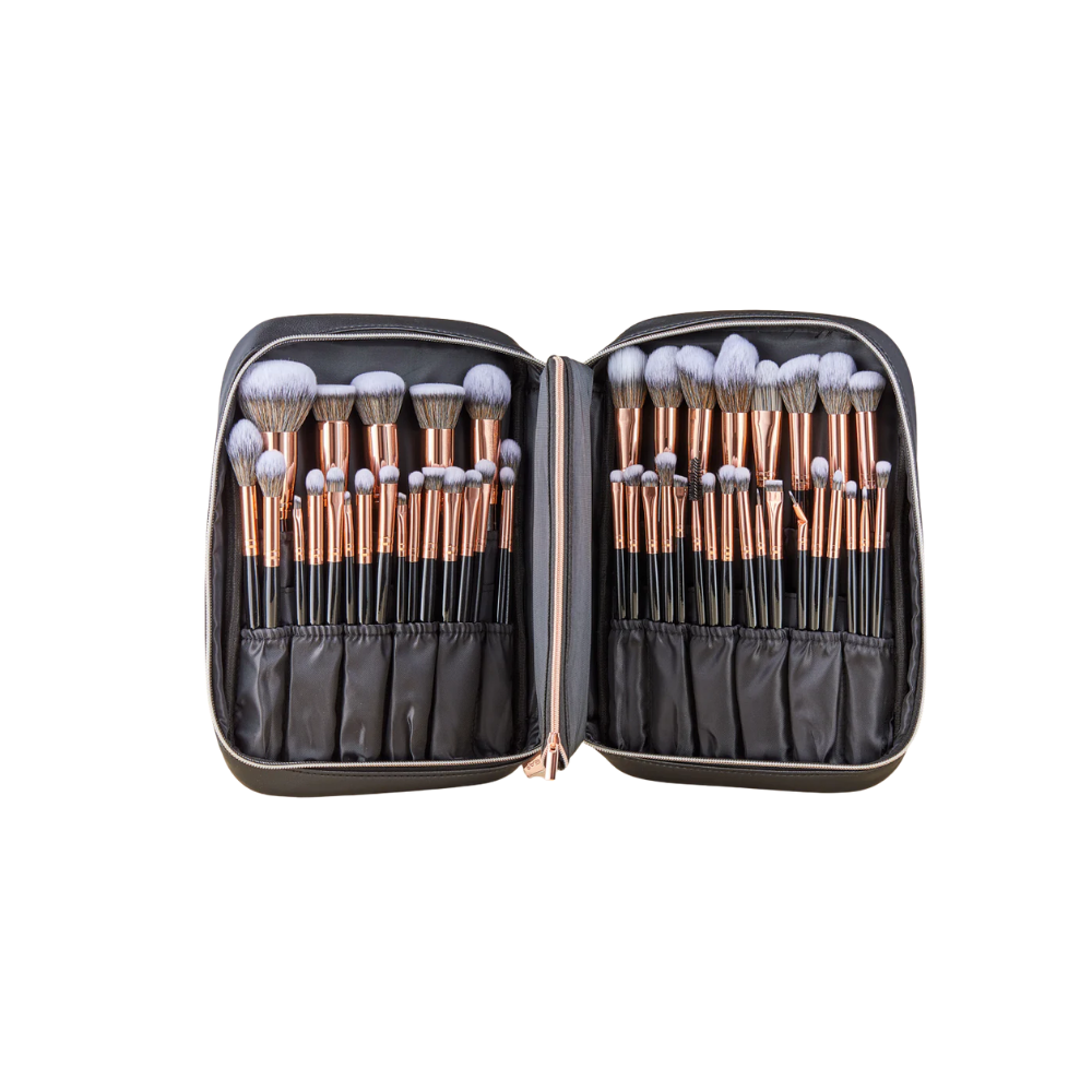 Kit de Brochas de Maquillaje Flawless x 46 Pcs Atenea