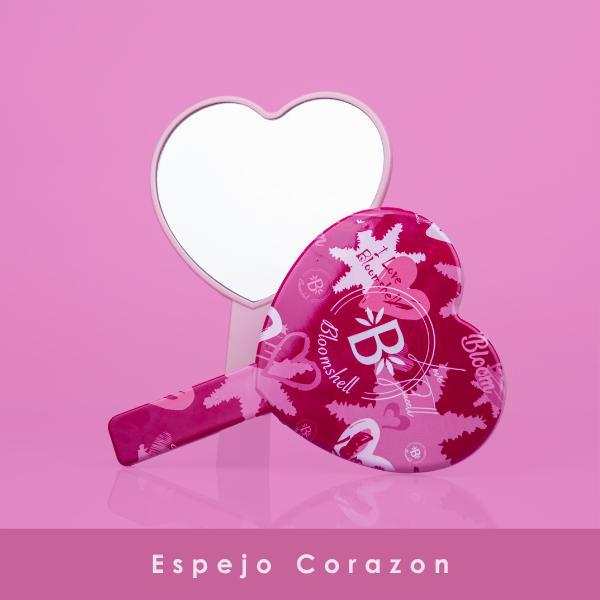Espejo Corazón Bloomshell